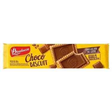 Imagem de Biscoito Choco Biscuit Ao Leite 80g - Bauducco, 1, Chocolate