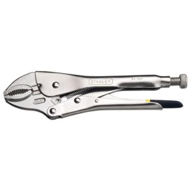 Imagem de Stanley Alicate de Pressão Curvo 254mm, com Corpo em Cromo Vanádio, Ideal para Profissionais que Trabalham com Manutenções, Modelo 84369