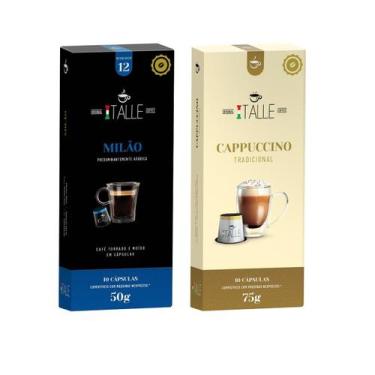 Imagem de Cápsulas Nespresso Cappuccino Café Italle 20 Und