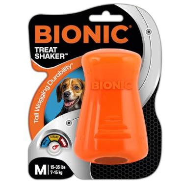 Imagem de BIONIC Brinquedo para cães Treat Shaker, médio - brinquedo interativo para mastigar cães que resiste aos mastigadores mais resistentes, para cães entre 7 e 15 kg