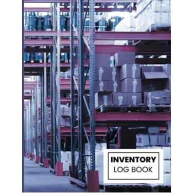Imagem de Retrogama Inventory Log Book For Small Business: Inventory, Sales & Balance Tracking Ledger Logbook, Large and Simple Inventory Ledger Organizer Notebook, 8.5x11 Inch