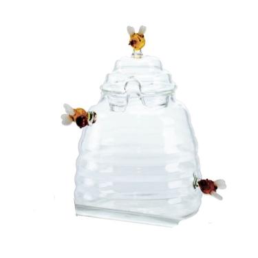 Imagem de Açucareiro de Vidro Borossilicato Lovely Bee 470ml Lyor