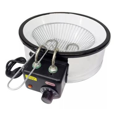Imagem de Fritadeira Eletrica com Tacho Esmaltado 5 Litros 110v/220v - Fritinox,