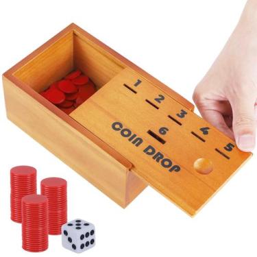 Imagem de Jogo de tabuleiro Juegoal Coin Drop Set para crianças e adultos
