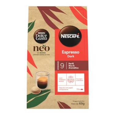 Imagem de Café dolce gust NEO Espresso Dark café em capsula 10 unidades