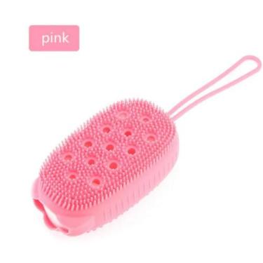 Imagem de Esponja Para Banho Super Macia Bath Brush - GM HAIR, Rosa