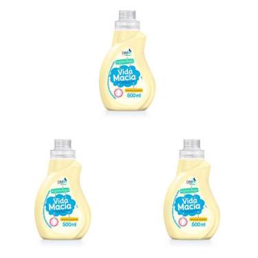 Imagem de Kit 3 Und Amaciante Vida Macia Camomila 500ml