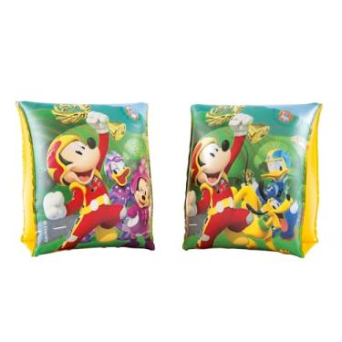 Imagem de Bestway, Boia De Braço Infantil Mickey Mouse, Indicado Para Crianças A Partir de 3 Anos de Idade, Para Piscinas e Praias, Confortável, Colorido,