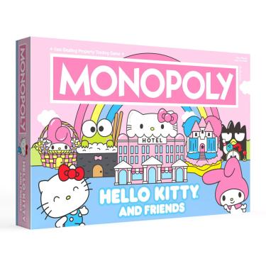Imagem de Jogo de Tabuleiro usaopoly Monopoly Hello Kitty & Friends