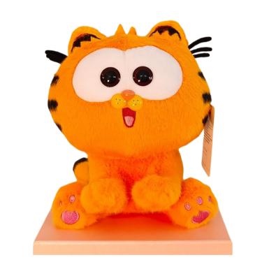 Imagem de Brinquedo de pelúcia Sanmu Cartoon Garfield Cat Smile para crianças