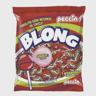 Imagem de Pirulito peccin blong morango 672G