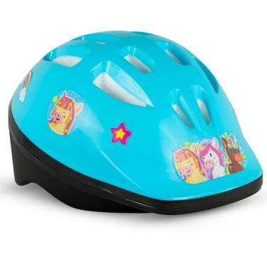 Imagem de Capacete Infantil Ajustável 10 Entrada de Ar Espumas Interna Unicórnio Nathor