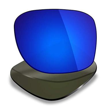 Imagem de Mryok Lentes de reposição polarizadas compatíveis com Oakley Crosslink Zero OX8076 56 mm - azul escuro