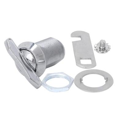 Imagem de Bloqueio Universal de Came Sem Chave Com Alça Rotativa Liga de Zinco Resistente à Prova de Ferrugem para Caixa de Correio Display Cabinet Tool Box Gaveta