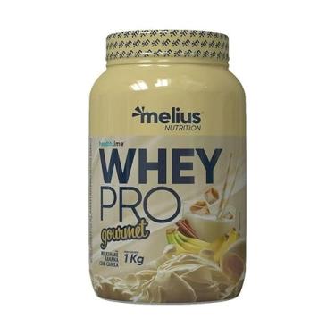 Imagem de Whey Pro Gourmet (1kg), Milkshake Banana c/Canela