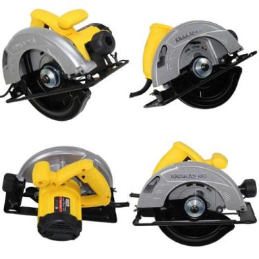 Imagem de Serra Circular Profissional Com Motor Alta Potência 2000W - Knakasaki,