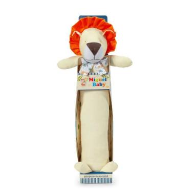 Imagem de Soninho De Bebe Agarradinho De Pelucia - Miguel Baby, Leão amarelo