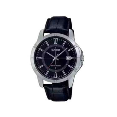 Imagem de Relógio Casio Preto Masculino MTP-V004L-1CUDF-SC-Masculino