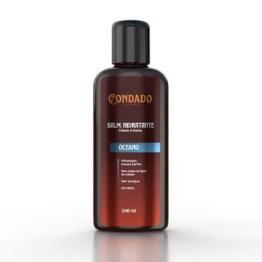 Imagem de Balm Condado Oceano Floresta 140 ml Barba Cabelo Bigode Brilho Hidratante Maciez Masculino Refresca (Oceano (Refrescante))