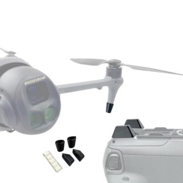 Imagem de Landing Gear Protector Compatible for DJI Mavic 4 Pro, Anti-Wear Heightening Bracket Booster with Reusable Adhesive Pad - No-Disassembly Storage & Scratch Prevention