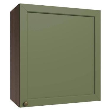 Imagem de Armário Aéreo 60 Cm 1 Porta Rustic/verde Vik Madesa Rustic/verde