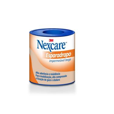 Imagem de Esparadrapo Impermeável Nexcare Bege 50mmx3m 1 Unidade