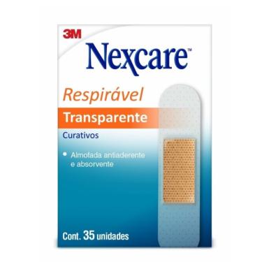 Imagem de Curativos Transparentes Nexcare 35 unidades