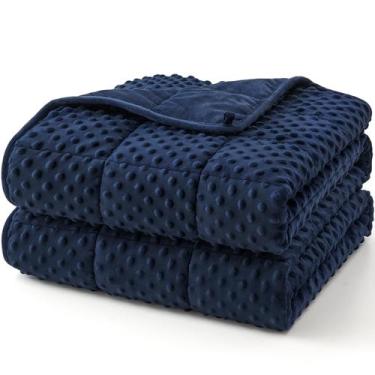 Imagem de Cobertor pesado Topcee para adultos 9kg (60x80cm) azul