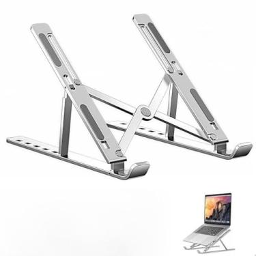 Imagem de Suporte Apoio De Laptop Compacto Articulado Home Office/Suporte/Cooler