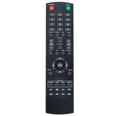 Imagem de Controle remoto de substituição aplicável para Polaroid DVD TV Combo LCD LED HDTV combinação de televisão