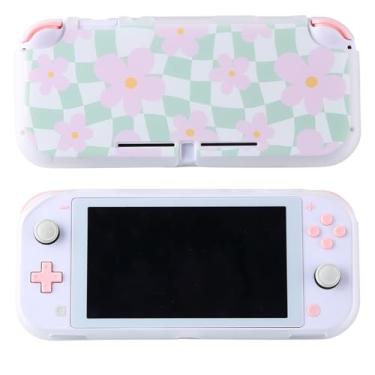 Imagem de Capa para Nintendo Switch Lite, acessórios de proteção, capa de silicone macio, compatível apenas com Switch Lite Sage Green Checker, antiqueda, à prova de choque, protetor estético