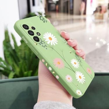 Imagem de Capa de celular Daisys para Samsung A73 A53 A33 A23 A13 A03 A03S A04 A04S A72 A52 A52S A32 A22 A12 A02S A02 A71 A51 4G 5G, verde claro, para A03 Core