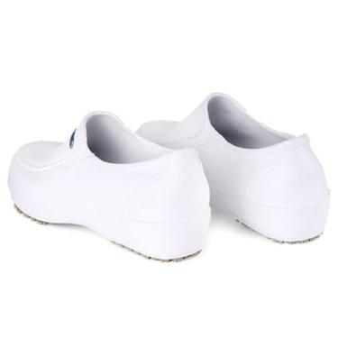 Imagem de Sapato Profissional Soft Works Original Antiderrapante Limpeza Enfermagem Trabalho Resistente Macio Bb95 Branco (Branco, BR, Adulto, Numérico, 34)