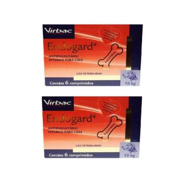 Imagem de Combo 2 unidades Endogard 10 kg - 6 comprimidos - Virbac