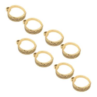 Imagem de Pssopp Projeto de Eficiente de Malha Ajustável -Crochet para a Ferramenta de tricô Mais Rápida para Entusiastas 8pcs Ouro