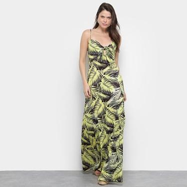 Imagem de Vestido My Favorite Thing (s) Longo Estampado Decote Nó-Feminino