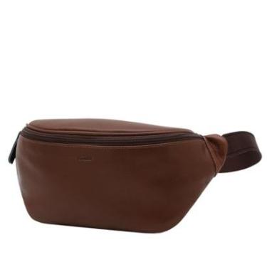 Imagem de Pochete de Couro Couro50 Carvalho-Masculino