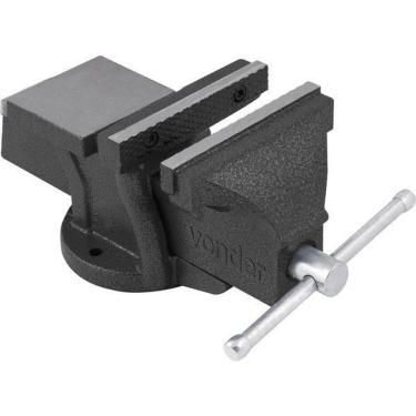 Imagem de Torno Morsa De Bancada N.4 Fixo Abertura 75Mm Nodular Vonder