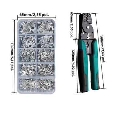 Imagem de Conjunto De 320 Peças De Alicates Multifuncionais 4 Em 1 Com Terminais