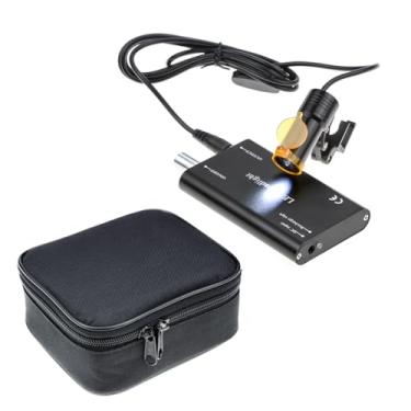 Imagem de Rasamer Farol Portátil De Led 5W, Com Filtro Clipe Inserção Para Lupas Binoculares (Preto), Ra-007Ksjz