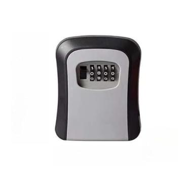 Imagem de Cofre de chave com senha de 4 dígitos com possibilidade de alteração da senha(1* cinzento (painel metálico))