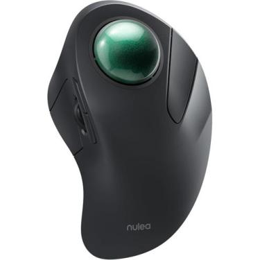 Imagem de Mouse Trackball ergonômico sem fio Nulea M505 Recarregável