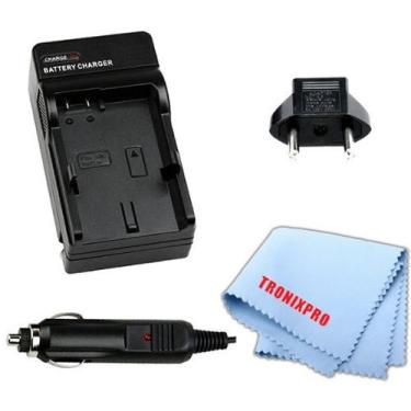 Imagem de Carregador de bateria para Panasonic dmw-blg10 Bateria para Lumix dmc-gx7, dmc-gx7ks, dmc-gx7s, dmc-gx7sbody dslm, dmc-gf6, dmc-gf6kk Mais pano de microfibra para câmera, dmwblg10
