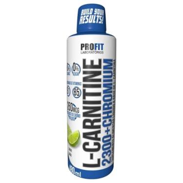 Imagem de L-Carnitine 2300 + Picolinato de Cromo 480ml - Profit Labs (480mL, Limão)