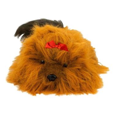 Imagem de Cachorro De Pelúcia Yorkshire Deitado - 37 Cm