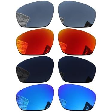 Imagem de Acefrog Lentes de reposição polarizadas de 1,5 mm para óculos de sol Oakley Field Jacket OO9402 64 mm, material atualizado, resistente a impactos - pacote com 4 pares polarizados - 1,5 mm
