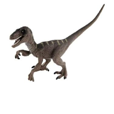Imagem de Estatueta de dinossauro, modelo realista de brinquedo de PVC Velocirap