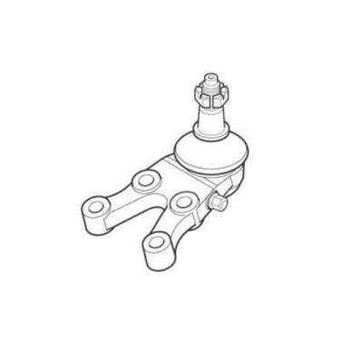 Imagem de Pivô Suspensão Dianteiro Inferior Direito L200 2003 2006 Pajero 1998 2