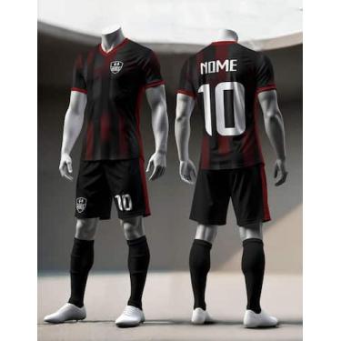 Imagem de Kit de Uniforme Personalizado com 18 Peças + Brinde - Ases, P, Unissex