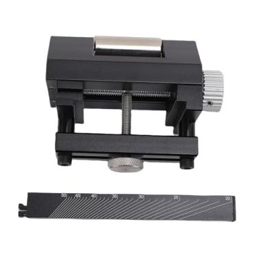 Imagem de Fafeicy Gabarito de Afiação, ângulo de Guia Fixo para Cinzéis de Madeira, Aviões, Ferramentas de Corte de Cozinha Com Liga de Alumínio, Portátil Leve de 4,1 pol. para Pedras de água e (Preto)